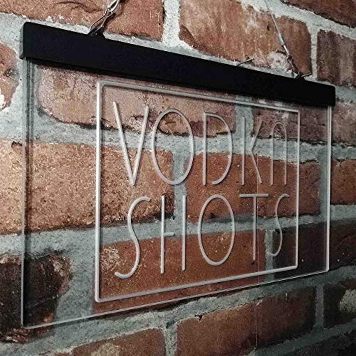 Vodka Shots Bar LED Light Sign - Way Up Gifts