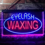 Beauty Salon Waxing Eyelash LED Light Sign - LED Gift Works