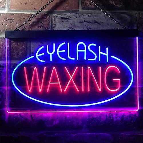 Beauty Salon Waxing Eyelash LED Light Sign - LED Gift Works