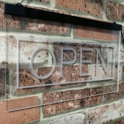 Open LED Light Sign - LED Gift Works