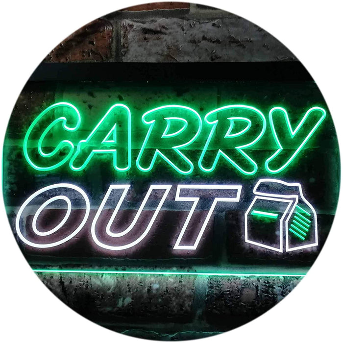 Food to Go Carry Out LED Light Sign - Way Up Gifts