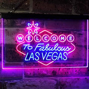 Welcome to Fabulous Las Vegas LED Light Sign - LED Gift Works