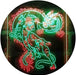 Tiger and Dragon Fight Man Cave Room Garage LED Light Sign - Way Up Gifts