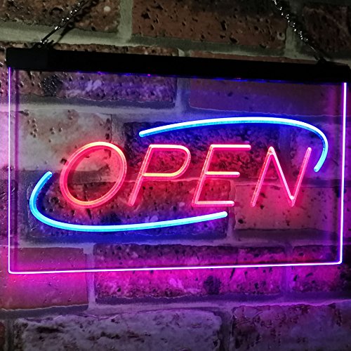 Open LED Light Sign - LED Gift Works