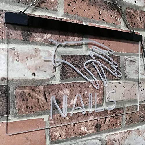 Salon Nails LED Light Sign - Way Up Gifts