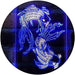Koi Fish Tattoo Line Art LED Light Sign - Way Up Gifts