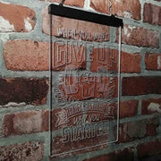 Remember Why You Started Fitness Gym Weightlifting LED Light Sign - LED Gift Works