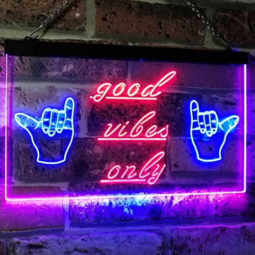 Good Vibes Only LED Light Sign - Way Up Gifts
