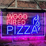 Wood Fired Pizza LED Light Sign - LED Gift Works