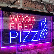 Wood Fired Pizza LED Light Sign - LED Gift Works