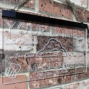 Personalized Man Cave LED Light Sign - LED Gift Works