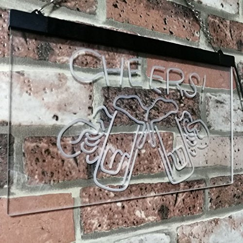 Beer Mugs Cheers LED Light Sign - Way Up Gifts