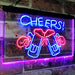 Beer Mugs Cheers LED Light Sign - Way Up Gifts