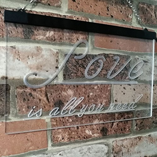 Love is All You Need LED Light Sign - LED Gift Works