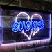 Love Broken Heart Sucker LED Light Sign - Way Up Gifts