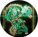 Tiger and Dragon Fight Man Cave Room Garage LED Light Sign - Way Up Gifts