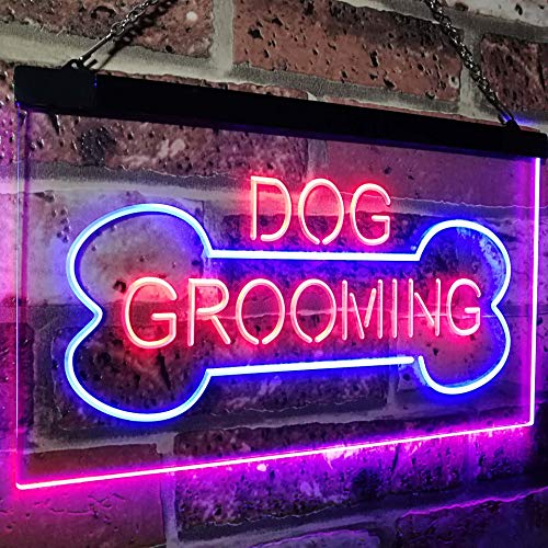 Dog Grooming LED Light Sign - Way Up Gifts