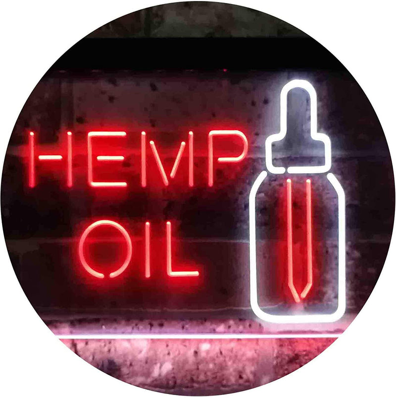 Hemp Oil LED Light Sign - LED Gift Works