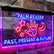 Psychic Fortune Teller Palm Reader LED Light Sign - LED Gift Works