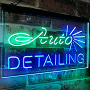 Car Body Shop Auto Detailing LED Light Sign - LED Gift Works