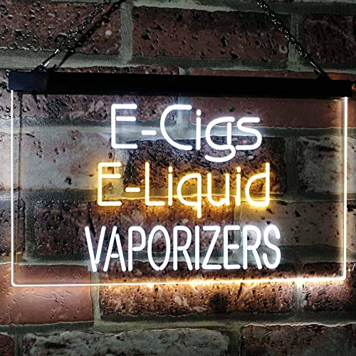 Vape Shop E-Cigs E-Liquid Vaporizers LED Light Sign - Way Up Gifts