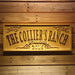 Personalized Ranch Farm Custom Wood Sign 3D Engraved Wall Plaque - Way Up Gifts