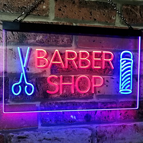Barber Shop LED Light Sign - Way Up Gifts