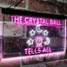 Psychic Fortune Teller Crystal Ball LED Light Sign - Way Up Gifts