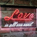 Love is All You Need LED Light Sign - Way Up Gifts