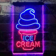 Ice Cream Cones LED Light Sign - LED Gift Works