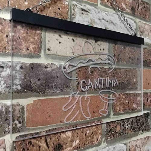 Mexican Bar Beer Cantina LED Light Sign - Way Up Gifts