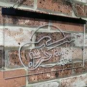 Guitar Rock & Roll Band Music LED Light Sign - LED Gift Works