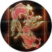 Koi Fish Tattoo Line Art LED Light Sign - Way Up Gifts