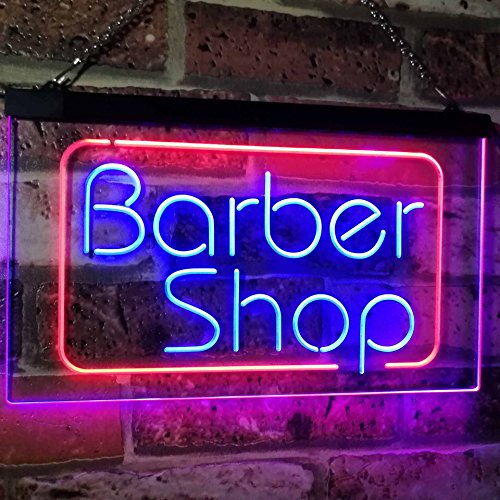 Barber Shop LED Light Sign - LED Gift Works