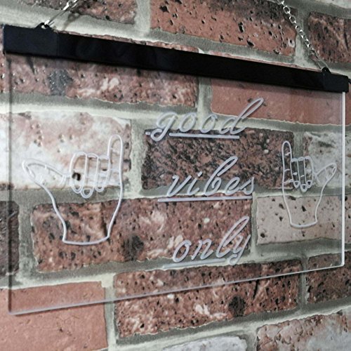 Good Vibes Only LED Light Sign - Way Up Gifts