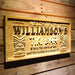 Personalized Tiki Bar Custom Wood Sign 3D Engraved Wall Plaque - Way Up Gifts