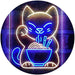 Maneki Neko Ramen Luck Cat LED Light Sign - Way Up Gifts
