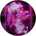 Koi Fish Tattoo Line Art LED Light Sign - Way Up Gifts