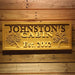 Personalized Trees Cabin Custom Wood Sign 3D Engraved Wall Plaque - Way Up Gifts