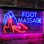 Foot Massage LED Light Sign - LED Gift Works