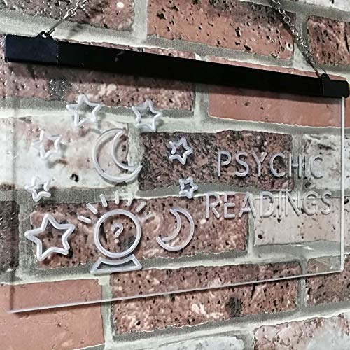 Crystal Ball Psychic Readings LED Light Sign - Way Up Gifts