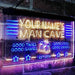 Personalized Beer Mug Cheers Man Cave LED Light Sign - Way Up Gifts