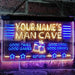 Personalized Beer Mug Cheers Man Cave LED Light Sign - Way Up Gifts