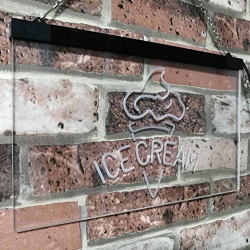 Ice Cream LED Light Sign - Way Up Gifts