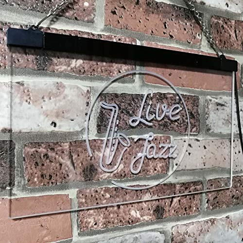 Music Live Jazz LED Light Sign - LED Gift Works