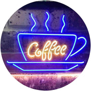 Coffee Cup LED Light Sign - LED Gift Works
