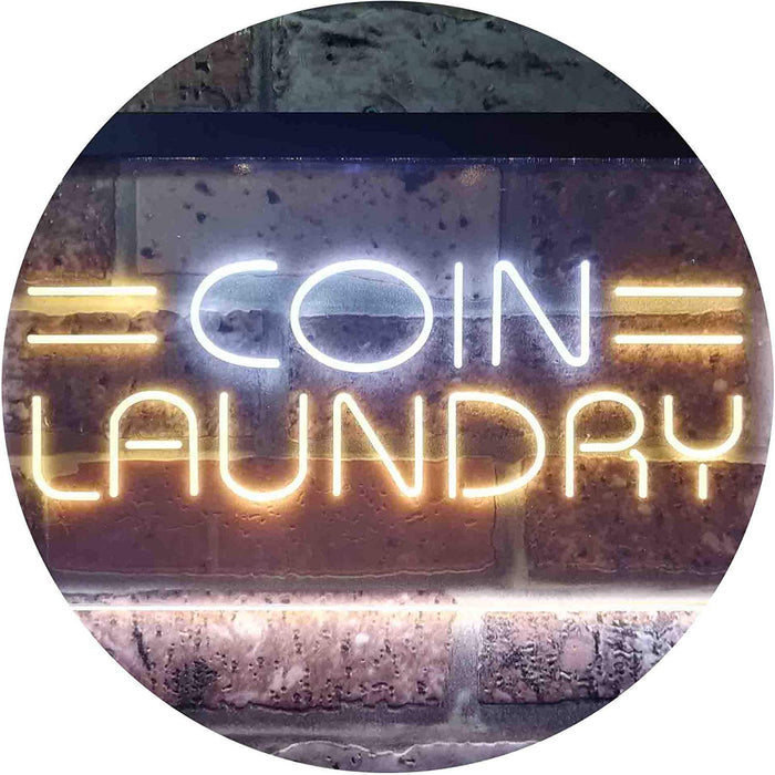 Laundromat Coin Laundry LED Light Sign - Way Up Gifts