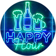 Happy Hour LED Light Sign - LED Gift Works