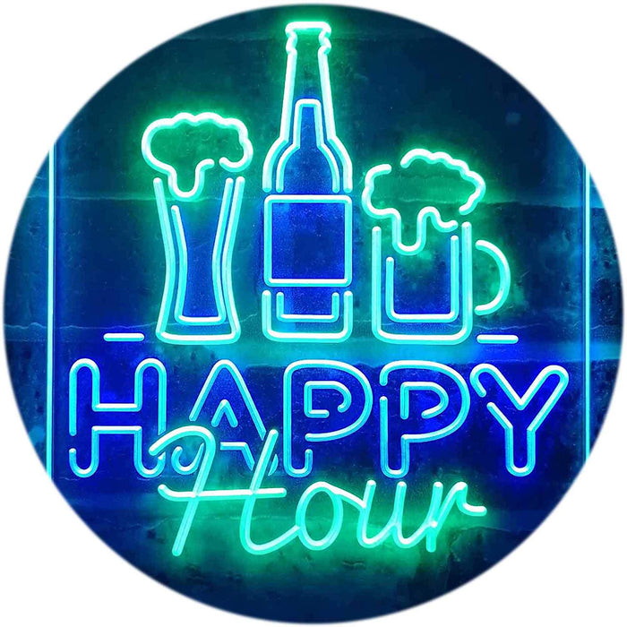Happy Hour LED Light Sign - Way Up Gifts