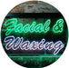 Facial Waxing LED Light Sign - Way Up Gifts